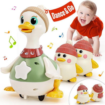 TinyNest™ Walking Light-Up Duck Toy