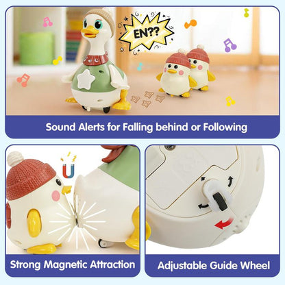 TinyNest™ Walking Light-Up Duck Toy